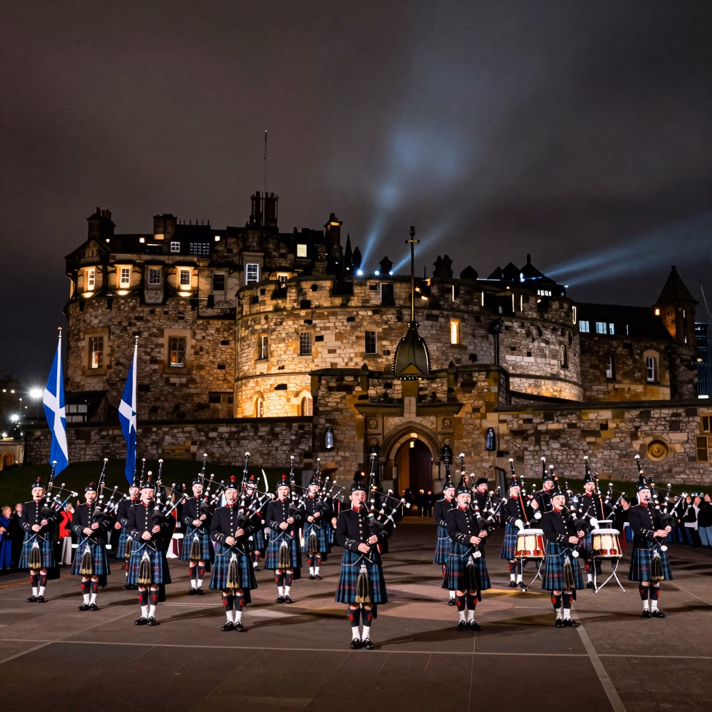 Edinburgh Tattoo et Piping Live! : Guide Complet des Festivals de Cornemuse en Écosse